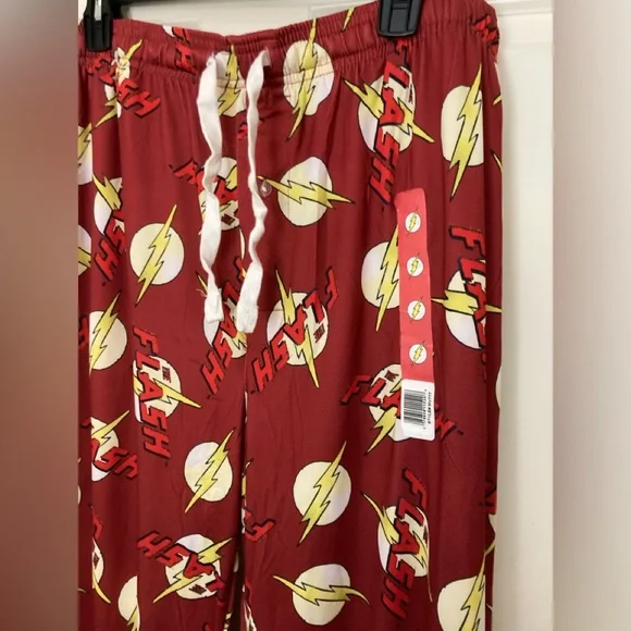 The FLASH Sleep Pants Size Large Unisex NEW Pajama Bottoms Fun! - Picture 2 of 8